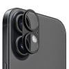 Защита камеры XDCASE Titanium Alloy Hollow Camera Lens на iPhone 17 - черный