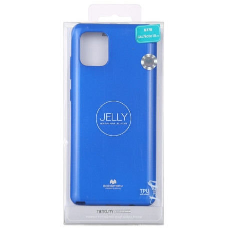 Чохол MERCURY GOOSPERY JELLY Samsung Galaxy A81/M60s/Note 10 Lite - синій