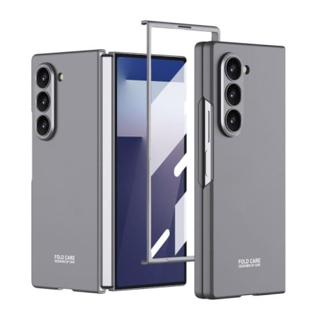 Ультратонкий чехол GKK Integrated Ultra-thin Full Coverage на Samsung Galaxy Fold 7 5G - серый