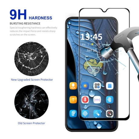 Защитное Стекло ENKAY Easy Install High Alumina Silicon на Xiaomi Redmi A5 4G 171.7mm - черное