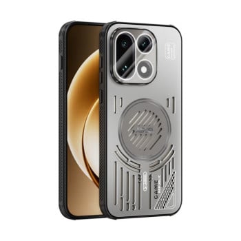 Чехол ABEEL Ice Fox Series с MagSafe и охлаждением на OnePlus 15 — титановый