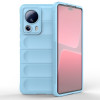 Силіконовий чохол Magic Flannel для Xiaomi 13 Lite 5G - блакитний