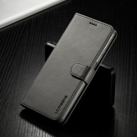 Чехол книжка LC.IMEEKE Calf Texture на Xiaomi Mi 10T Lite - серый