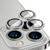 Захисне скло на камеру для ENKAY Glitter для iPhone 14 Pro / 14 Pro Max - сріблясте