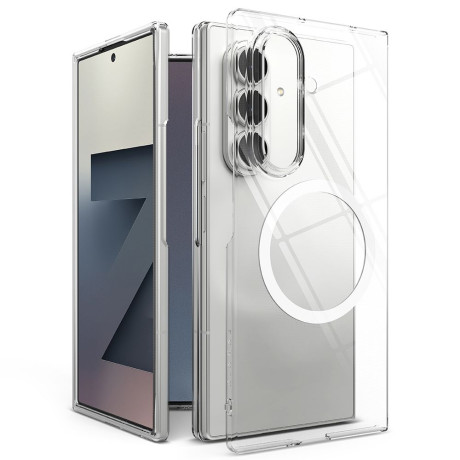 Оригінальний чохол Ringke Slim Magnetic з MagSafe на Samsung Galaxy Fold 7 - Transparent