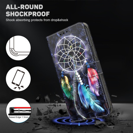 Чехол-книжка 3D Painting для iPhone 16 Pro Max - Dreamcatcher
