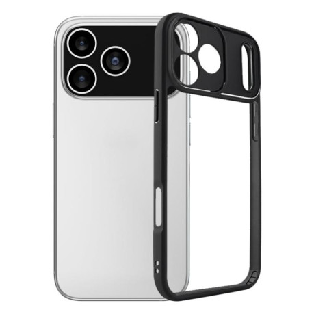 Ультратонкий чехол Frosted PC для iPhone 17 Pro Max - черный
