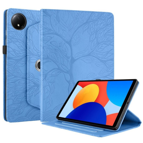 Чохол-книжка Tree Life Embossed Rotation Leather для Xiaomi Redmi Pad SE 8.7 4G - синій