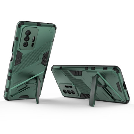 Протиударний чохол Punk Armor для Xiaomi Mi 11T / 11T Pro - зелений