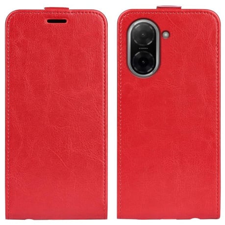 Флип-чехол R64 Texture Single на Xiaomi Redmi A5 4G 173.3mm 5G / 4G EU 173mm - красный