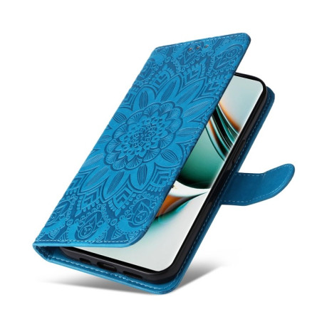 Чохол-книжка Embossed Sunflower для Realme 11 Pro 5G - синій