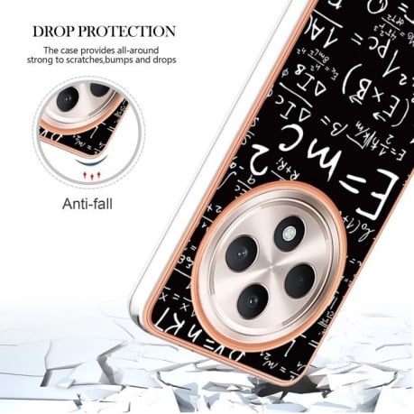 Противоударный чехол Electroplating IMD для OPPO Reno12 F/12 FS 5G - Equation