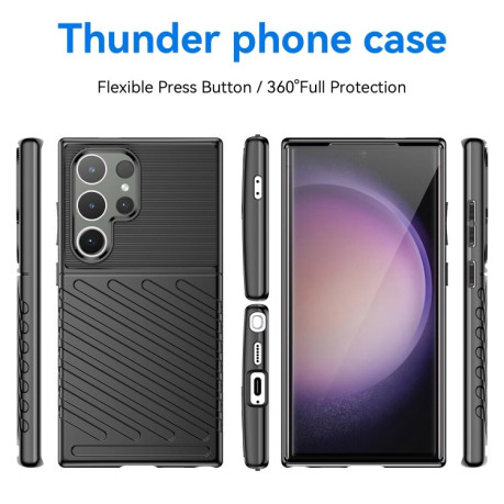 Протиударний чохол Thunderbolt для Samsung Galaxy S24 Ultra 5G - чорний