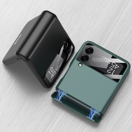 Протиударний чохол GKK Magnetic для Samsung Galaxy Z Flip3 5G - зелений