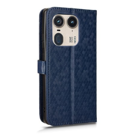 Чохол-книжка Honeycomb Dot для Motorola Edge 50 Ultra - синій