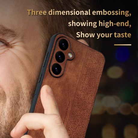 Противоударный чехол AZNS 3D Skin Feel для Samsung Galaxy S23 FE 5G - черный