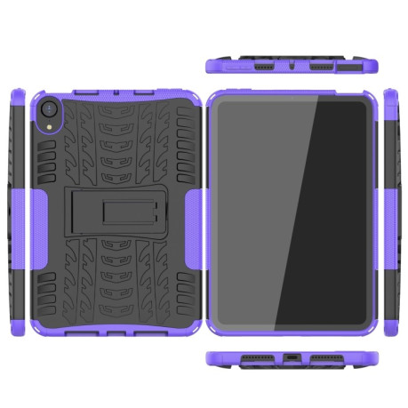 Чохол протиударний Tire Texture для iPad mini 6 - фіолетовий