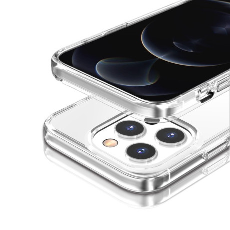 Противоударный чехол Terminator Style для  iPhone 14 Pro - прозрачный