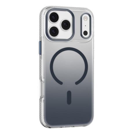 Чехол Mutural Ice Series MagSafe Gradient Matte на iPhone 17 Pro Max - синий