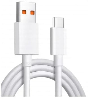 Оригінальний кабель для Xiaomi 6A USB to USB-C / Type-C Fast Charging Data Cable, Length: 1m