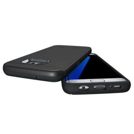 Противоударный Чехол EsCase CS Black для Samsung Galaxy S7 Edge / G935