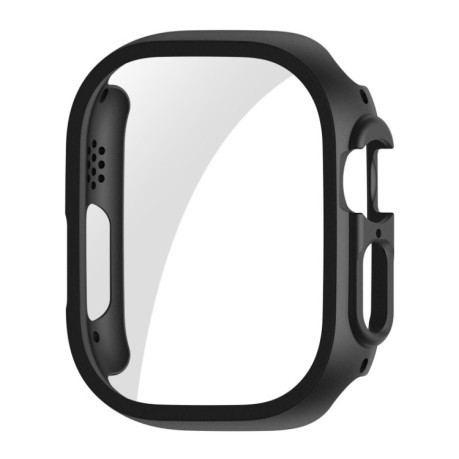 Противоударная накладка с защитным стеклом ENKAY для Apple Watch Ultra 49mm - черная