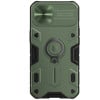 Противоударный чехол NILLKIN CamShield Armor для iPhone 14/13 - зеленый