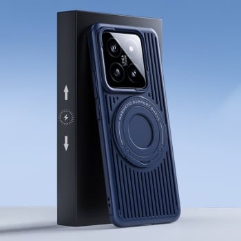 Протиударний чохол Cooling MagSafe Magnetic для Xiaomi 14 - синій