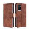 Чехол-книжка Skin Feel Crocodile Texture для Vivo V23e / S10e - коричневый