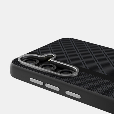 Ультратонкий чехол ABEEL 6D Micro Relief MagSafe Magnetic на Samsung Galaxy S25 5G - черный