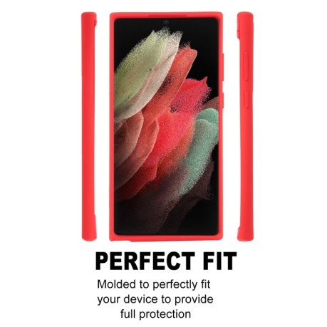 Протиударний чохол GOOSPERY SOFT FEELING для Samsung Galaxy S22 Ultra 5G - червоний