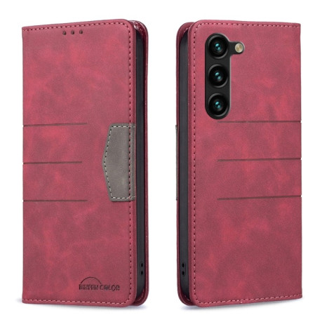 Чехол-книжка Magnetic Splicing для Samsung Galaxy S23+Plus 5G - красный