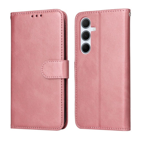 Чохол-книжка Classic Calf Texture  для Samsung Galaxy A36 5G - рожеве золото
