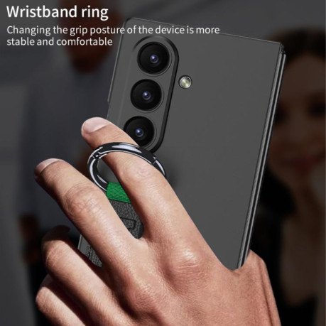 Противоударный чехол GKK Integrated Ultra-thin Side Wristband для Samsung Galaxy Fold 7 5G - серый