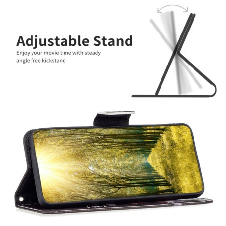 Чохол-книжка Colored Drawing Pattern  для Samsung Galaxy S25+ 5G - Bear