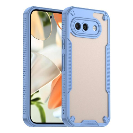 Протиударний чохол Armor Glaze PC Hybrid для Google Pixel 9a - синій