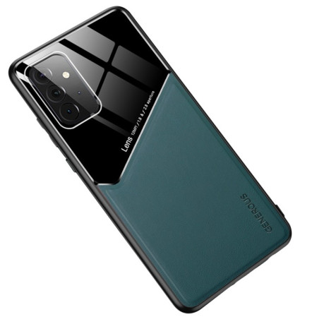 Противоударный чехол Organic Glass для Samsung Galaxy A72 - зеленый