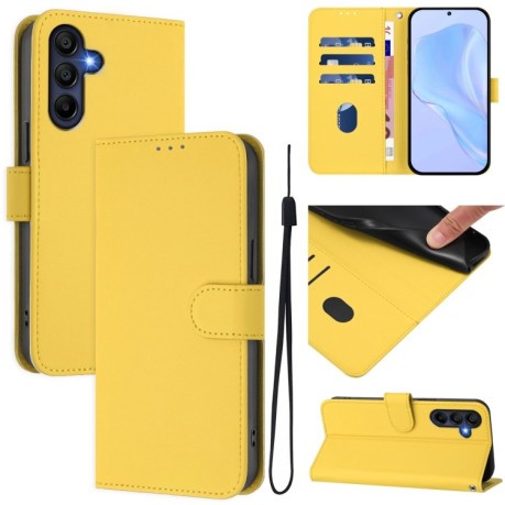 Чохол-книжка Skin Feel S-type  для Samsung Galaxy A26 5G - жовтий