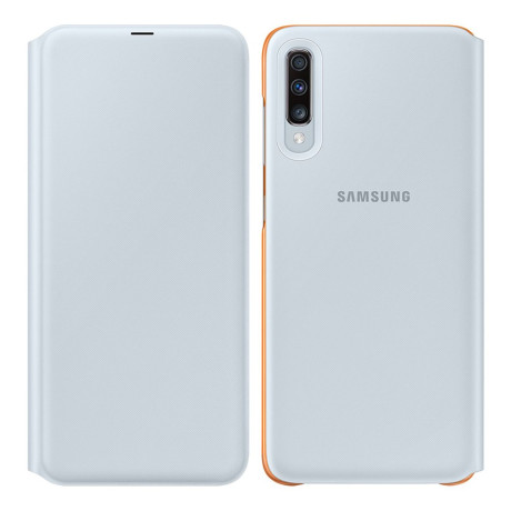 Оригинальный чехол Samsung Wallet Cover для Samsung Galaxy A70 white