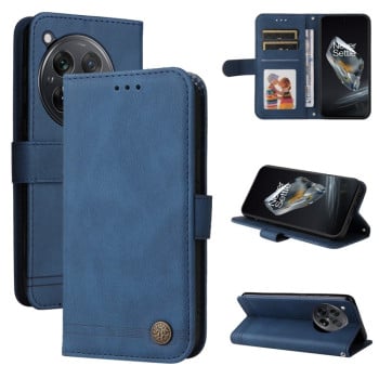 Чохол-книжка Skin Feel Life Tree для OnePlus 12R - синій