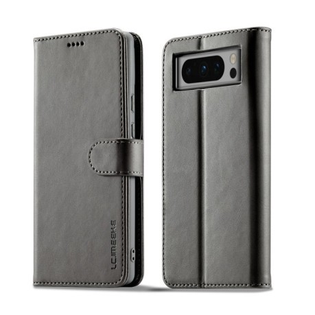 Чехол книжка LC IMEEKE Calf Texture на Google Pixel 8 Pro - серый
