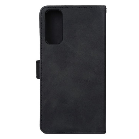 Чехол-книжка EsCase Leather для Vivo Y20 India / Y30 China / iQOO U1X / Y20S / Y12S / Y11S / Y20i / Y20A / Y20G / Y30G / iQOO U3X / Y12s 2021 - черный
