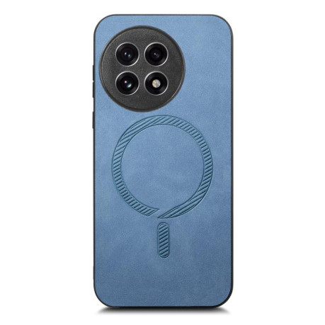 Чохол Solid Color Retro Magsafe для OnePlus 13R/Ace 5/Ace 5 Pro/5 Pro - синій