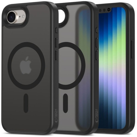 Чехол Tech-Protect MagMat MagSafe для iPhone 16e - Matte Black