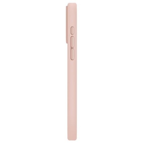 Оригинальный чехол UNIQ etui Lino Hue для iPhone 15 Pro Max - розовые
