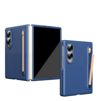 Чохол Flying Tiger з вбудованою плівкою на Samsung Galaxy Fold8 5G — синій