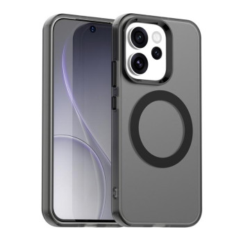 Ударостійкий чохол MagSafe Holder PC Hybrid для OPPO Reno15 Pro 5G Global — чорний
