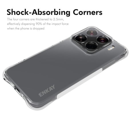 Протиударний чохол ENKAY Clear для Xiaomi 15