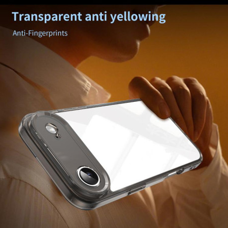 Чехол PC Hybrid TPU Airbag Shockproof для iPhone Air - черный