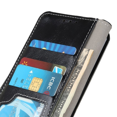 Чохол-книжка Magnetic Retro Crazy Horse Texture для Samsung Galaxy A16 5G - чорний